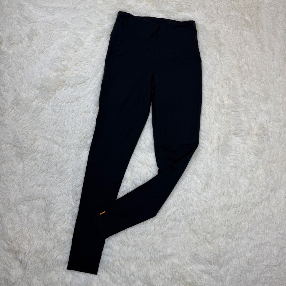 Lucy Leggings Women Small Black High Waisted Supplex Lycra Activewear